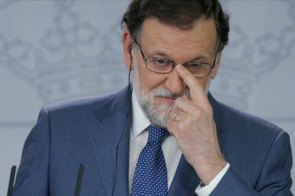 Mariano Rajoy, expresidente del Gobierno.-JOSÉ LUIS ROCA