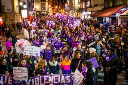 Manifestación del 8M Día Internacional de las Mujeres. MARIO TEJEDOR (25)