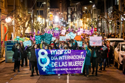 Manifestación del 8M Día Internacional de las Mujeres. MARIO TEJEDOR (31)