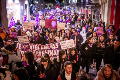 Manifestación del 8M Día Internacional de las Mujeres. MARIO TEJEDOR (35)