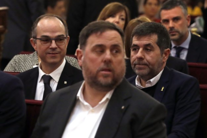 Oriol Junqueras, durante el juicio en el Tribunal Supremo.-J. J. GUILLÉN (EFE)