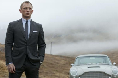 Daniel Craig en una escena de 'Skyfall'-ARCHIVO