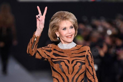 La actriz Jane Fonda.-AFP / CHRISTOPHE SIMON