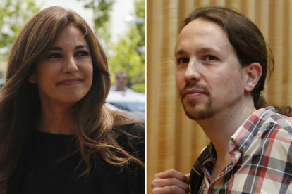 Podemos ha respondido a Mariló Montero y lamenta que no entienda como broma privada las palabras de Pablo Iglesias.-