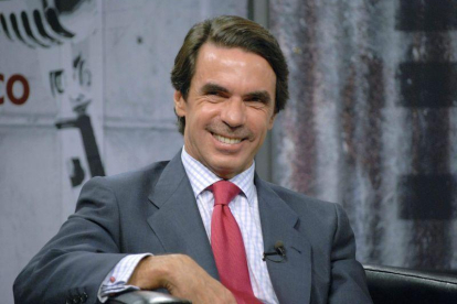 El expresidente José María Aznar.-EL PERIÓDICO