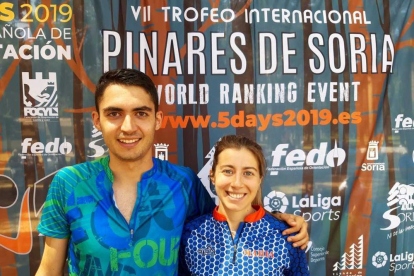 Eduardo Gil y María Prieto lideran el Trofeo Pinares.-HDS