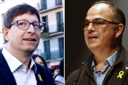 Carles Mundó y Jordi Turull.-EL PERIÓDICO
