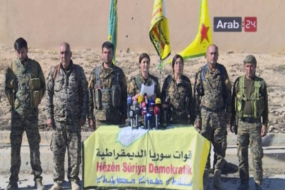 Anuncio de la ofensiva para liberar Raqqa.-AP