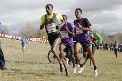 Imagen del cross de Soria celebrado el año pasado.-Diego Mayor