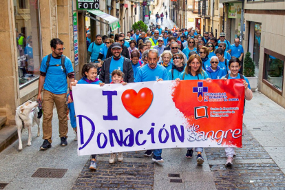 Marcha de la Hermandad de Donantes. MARIO TEJEDOR (18)