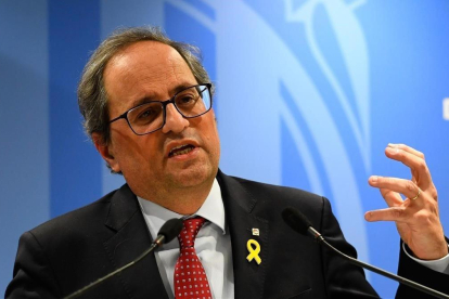 El president de la Generalitat, Quim Torra.-AFP