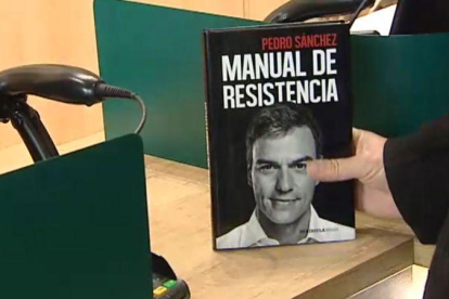 Sale a la venta el libro de Pedro Sáchez, Manual de resistencia.-ATLAS