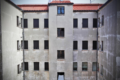Edificio de viviendas en la capital.-Mario Tejedor