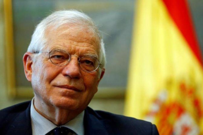 El ministro de Asuntos Exteriores, Josep Borrell.-REUTERS / JAVIER BARBANCHO