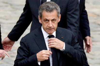 El expresidente francés Nicolas Sarkozy.-CHARLES PLATIAU (REUTERS)
