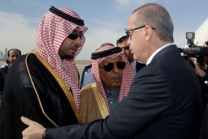 El príncipe saudí Majed Abdulaziz.-AFP