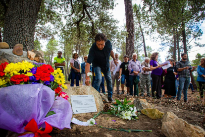Homenaje a los fusilados burgenses en la guerra civil. MARIO TEJEDOR