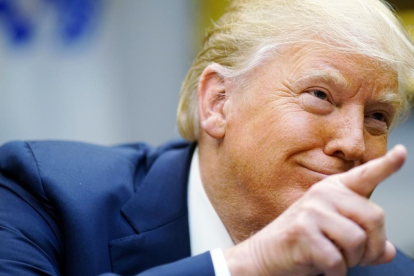 Donald Trump el pasado 29 de agosto en la Casa Blanca.-AFP / MANDEL NGAN