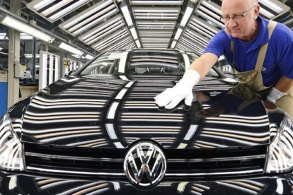 Planta de producción del Volkswagen Golf.-JENS MEYER