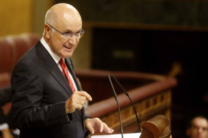 Josep Antoni Duran Lleida, en el Congreso, el pasado 29 de octubre.-Foto: AGUSTÍN CATALÁN