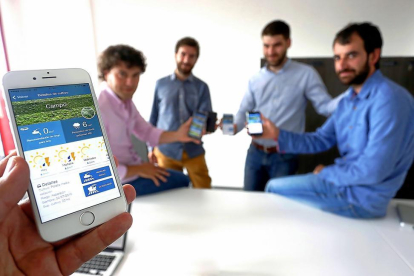La aplicación ‘Osiris’ destinada a mejorar el trabajo de los agricultores.-ICAL