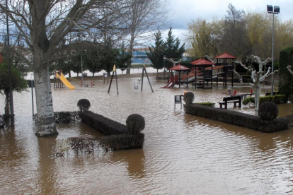 Parque del Carmen inundado-Javier Nicolás
