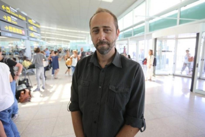 Juan Valdés, presidente del comité de empresa de Vueling.-DANNY CAMINAL