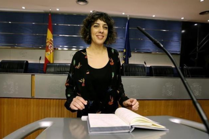 Alexandra Fernández, portavoz de En Marea en el Congreso.-