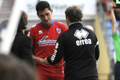 Juanma Marrero fue titular en la primera parte de la Liga y acabó sin entrar en las convocatorias.-Diego Mayor