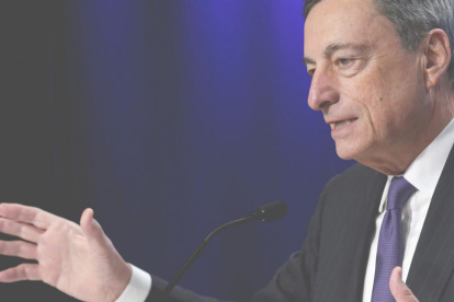 Mario Draghi.-REUTERS
