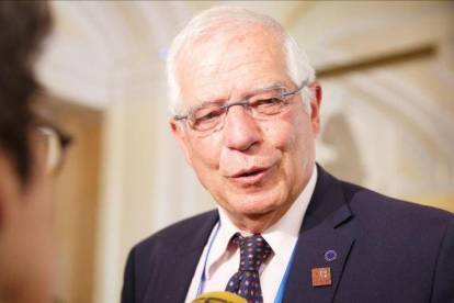 El ministro de Exteriores, Josep Borrell.-EFE / FLORIAN WIESER