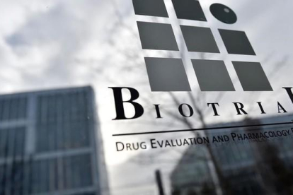 Sede de Biotrial, en Rennes (Francia), laboratorio dedicado a experimentar nuevos fármacos.-LOIC VENANCE