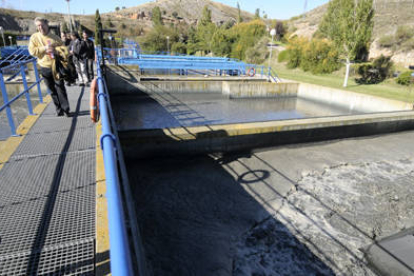 Instalaciones de la depuradora de Soria. / U. S.-