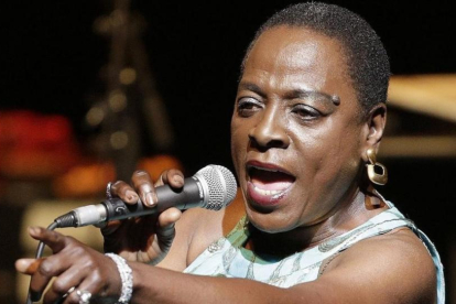 Sharon Jones, en julio del 2014.-GEORG HOCHMUTH