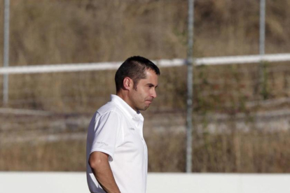 Fran Valero ocupará el banquillo del Sporting Uxama la próxima temporada.-LUIS ÁNGEL TEJEDOR