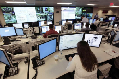 El Centro Nacional de Ciberseguridad e Integración de Comunicaciones estadounidense, en Arlington (Tejas, EEUU).-J. SCOTT APPLEWHITE