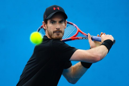 Andy Murray, en una foto tomada el 31 de diciembre.-AFP / PATRICK HAMILTON