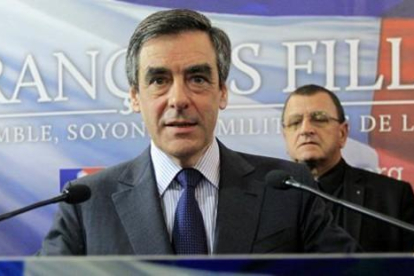 François Fillon, en una rueda de prensa.-REUTERS / GONZALO FUENTES