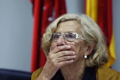 La alcaldesa de Madrid, Manuela Carmena.-JUAN CARLOS HIDALGO