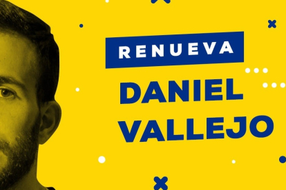 Daniel Vallejo cumplirá media docena de temporadas como amarillo. HDS