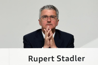 El presidente de Audi, Rupert Stadler.-AFP