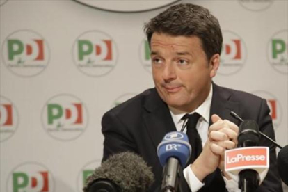 Matteo Renzi, líder del PD.-
