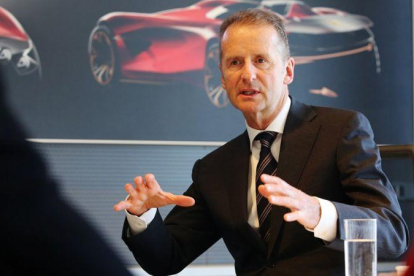 Herbert Diess, CEO del Grupo Volkswagen.-