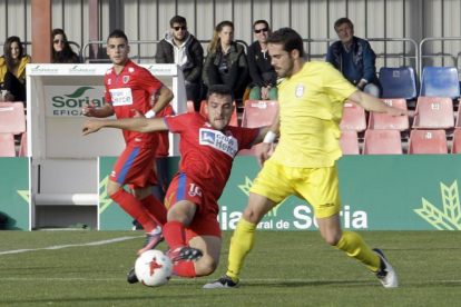 El Numancia B juega hoy en Soria.-Luis Ángel Tejedor