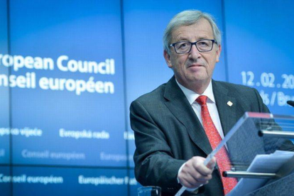 El presidente de la Comisión Europea, Jean-Claude Juncker.-Foto: EFE / STEPHANIE LECOCQ