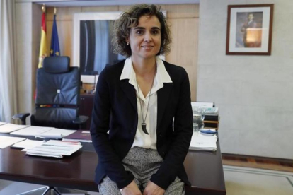 Dolors Montserrat, ministra de Sanidad y Asuntos Sociales.-ÁNGEL DÍAZ / EFE