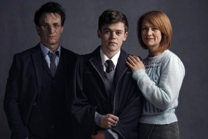 La familia Potter, en la obra de teatro que se estrena el próximo mes de julio.-CHARLIE GRAY SFP
