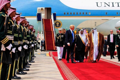 Trump llega a Riad.-BANDAR AL-JALOUD