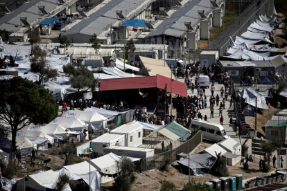 Campo de refugiados de Moria, el pasado octubre.-ALKIS KONSTANTINIDIS / REUTERS