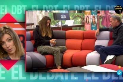 Sandra Barneda dijo en el debate de 'GH VIP' que la productora estudia demandar el uso fraudulento del teléfono para votar al ganador del programa.-